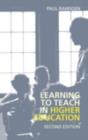 Learning to Teach in Higher Education - eBook