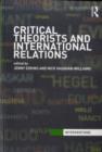 Critical Theorists and International Relations - eBook