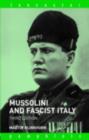 Mussolini and Fascist Italy - eBook