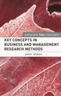 Key Concepts in Business and Management Research Methods - eBook