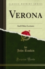 Verona : And Other Lectures - eBook