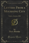 Letters From a Mourning City : Naples, Autumn, 1884 - eBook