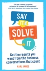 Say It and Solve It PDF eBook - eBook