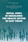 Initial Steps in Rebuilding the Health Sector in East Timor - eBook