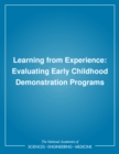 Learning from Experience : Evaluating Early Childhood Demonstration Programs - eBook