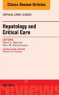 Hepatology and Critical Care, An Issue of Critical Care Clinics - eBook