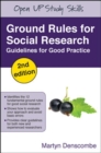 Ground Rules for Social Research - Book