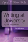 Writing at University: a Guide for Students - eBook