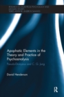 Apophatic Elements in the Theory and Practice of Psychoanalysis : Pseudo-Dionysius and C.G. Jung - Book