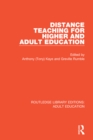 Distance Teaching For Higher and Adult Education - eBook