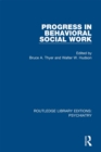 Progress in Behavioral Social Work - eBook