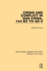 Crisis and Conflict in Han China, 104 BC to AD 9 - eBook