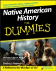 Native American History For Dummies - Book