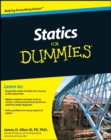Statics For Dummies - Book