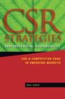 CSR Strategies : Corporate Social Responsibility for a Competitive Edge in Emerging Markets - eBook