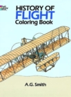 History of Flight Coloring Book - Book