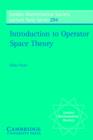 Introduction to Operator Space Theory - eBook