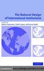 Rational Design of International Institutions - eBook