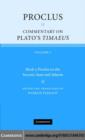 Proclus: Commentary on Plato's Timaeus: Volume 1, Book 1: Proclus on the Socratic State and Atlantis - eBook