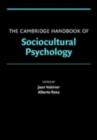Cambridge Handbook of Sociocultural Psychology - eBook