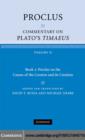 Proclus: Commentary on Plato's Timaeus: Volume 2, Book 2: Proclus on the Causes of the Cosmos and its Creation - eBook