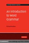 An Introduction to Word Grammar - eBook