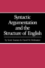 Syntactic Argumentation and the Structure of English - eBook