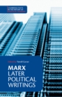 Marx: Later Political Writings - Book