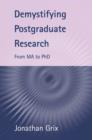 Demystifying Postgraduate Research - eBook