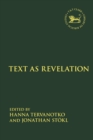 Text as Revelation - eBook