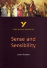 Sense and Sensibility: York Notes Advanced everything you need to catch up, study and prepare for and 2023 and 2024 exams and assessments - Book