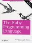 The Ruby Programming Language - Book
