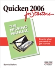 Quicken 2006 for Starters: The Missing Manual : The Missing Manual - eBook