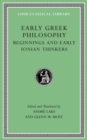Early Greek Philosophy, Volume I : Introductory and Reference Materials - Book