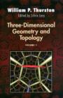 Three-Dimensional Geometry and Topology, Volume 1 : (PMS-35) - Book