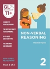11+ Practice Papers Non-Verbal Reasoning Pack 2 (Multiple Choice) - Book
