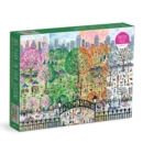 Michael Storrings Dog Park in Four Seasons 1000 Piece Puzzle - Book