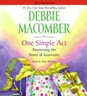 One Simple Act : Discovering the Power of Generosity - eAudiobook
