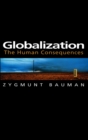 Globalization : The Human Consequences - Book