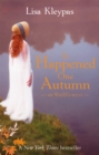 It Happened One Autumn - Book