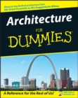 Architecture For Dummies - Book