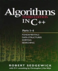 Algorithms in C++, Parts 1-4 : Fundamentals, Data Structure, Sorting, Searching - eBook