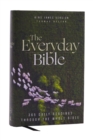 KJV, The Everyday Bible, Hardcover, Red Letter, Comfort Print : 365 Daily Readings Through the Whole Bible - Book