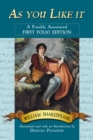 As you Like it : A Frankly Annotated First Folio Edition - eBook