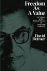Freedom As a Value : A Critique of the Ethical Theory of Jean-Paul Sarte - eBook