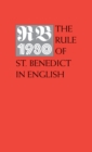 The Rule of St. Benedict in English - eBook