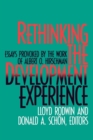 Rethinking the Development Experience : Essays Provoked by the Work of Albert O. Hirschman - eBook