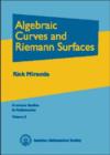 Algebraic Curves and Riemann Surfaces - Book