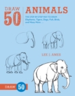 Draw 50 Animals - Book