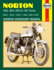 Norton 500, 600, 650 & 750 Twins (57 - 70) Haynes Repair Manual - Book